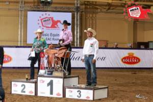 NRHA E.A. Rookie L1 Champions, Mie Kuhnell Unoe (DEN) & Cool Captain Spirit